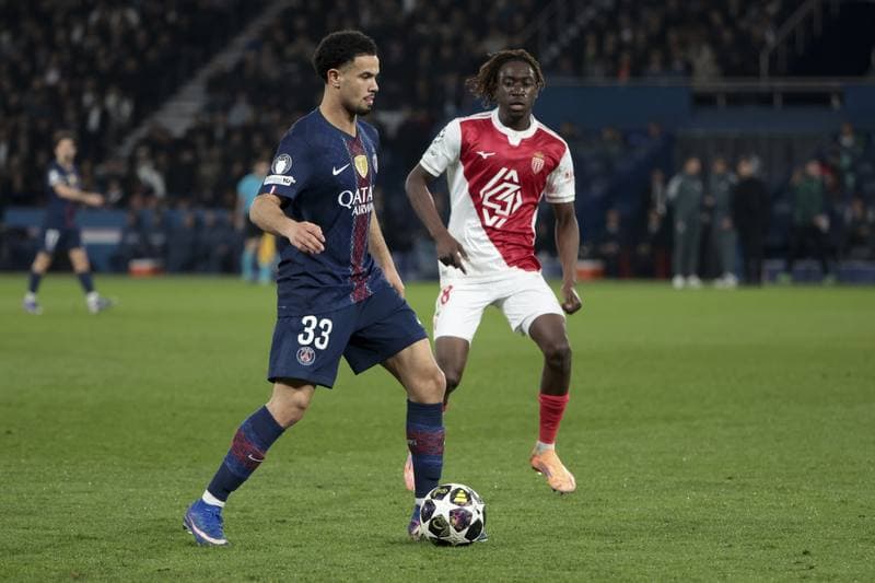 Football. UEFA Champions League. Paris Saint-Germain - AS Monaco. 25.02.2026