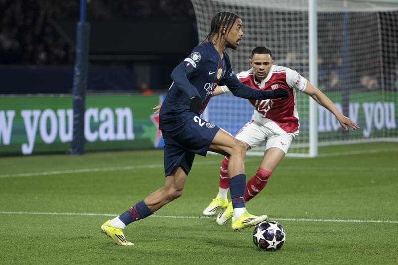 Football. UEFA Champions League. Paris Saint-Germain - AS Monaco. 25.02.2026