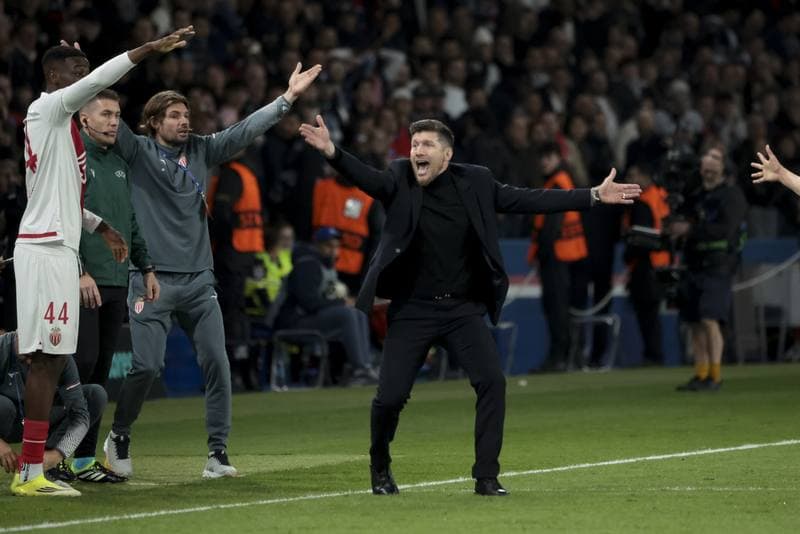 Football. UEFA Champions League. Paris Saint-Germain - AS Monaco. 25.02.2026