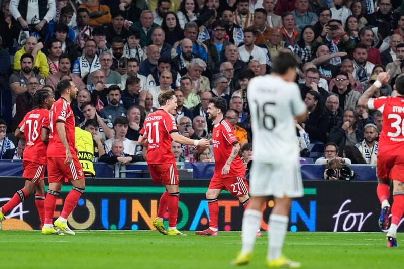 Football. UEFA Champions League. Real Madrid - SL Benfica. 25.02.2026
