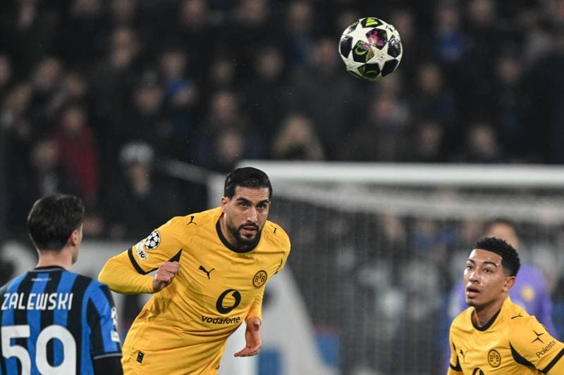 Football. UEFA Champions League. Atalanta BC - Borussia Dortmund. 25.02.2026