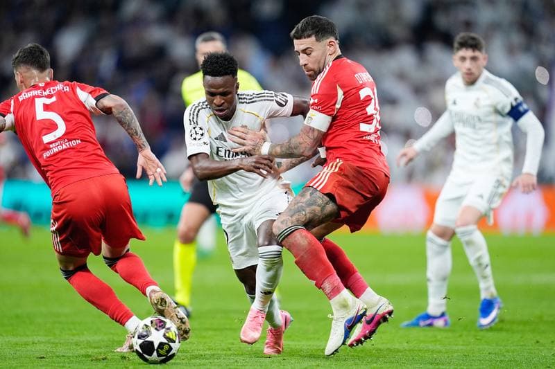 Football. UEFA Champions League. Real Madrid - SL Benfica. 25.02.2026