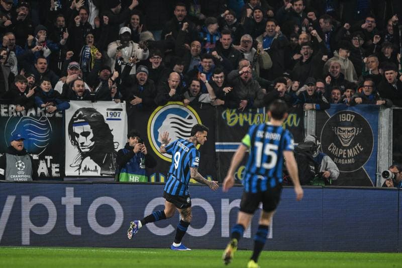 Football. UEFA Champions League. Atalanta BC - Borussia Dortmund. 25.02.2026