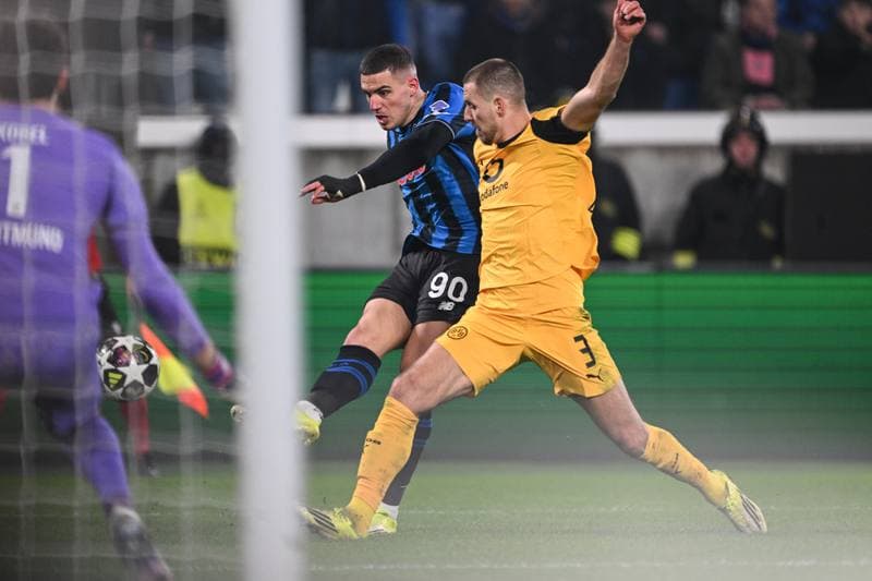 Football. UEFA Champions League. Atalanta BC - Borussia Dortmund. 25.02.2026