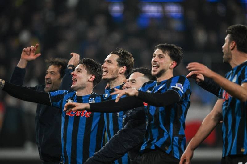 Football. UEFA Champions League. Atalanta BC - Borussia Dortmund. 25.02.2026