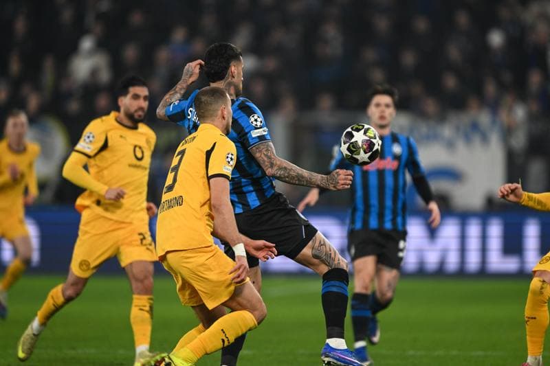 Football. UEFA Champions League. Atalanta BC - Borussia Dortmund. 25.02.2026