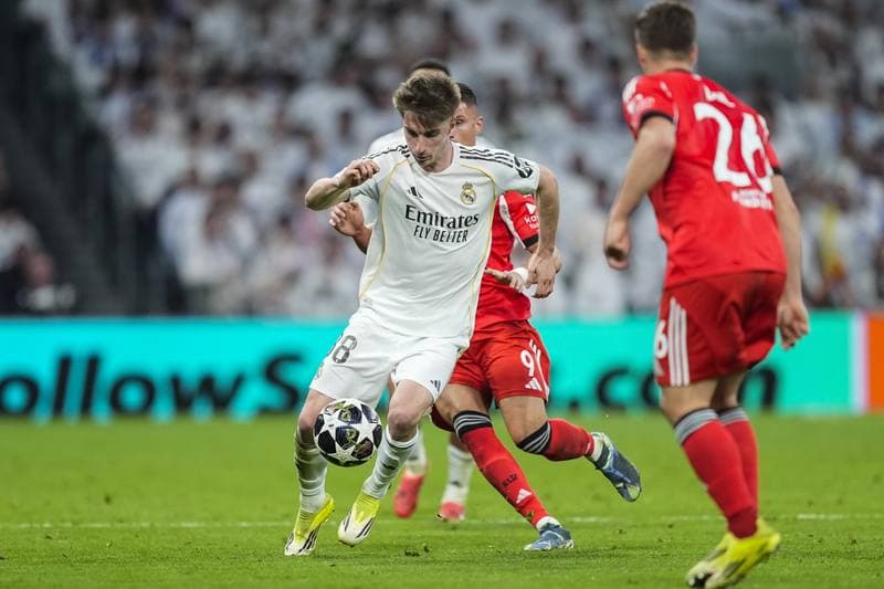 Football. UEFA Champions League. Real Madrid - SL Benfica. 25.02.2026