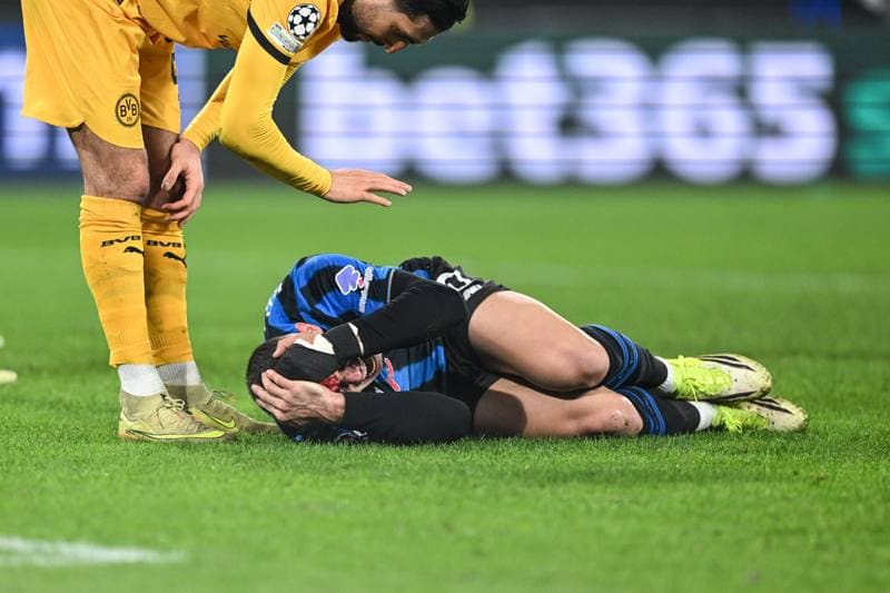 Football. UEFA Champions League. Atalanta BC - Borussia Dortmund. 25.02.2026