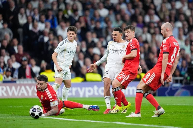 Football. UEFA Champions League. Real Madrid - SL Benfica. 25.02.2026