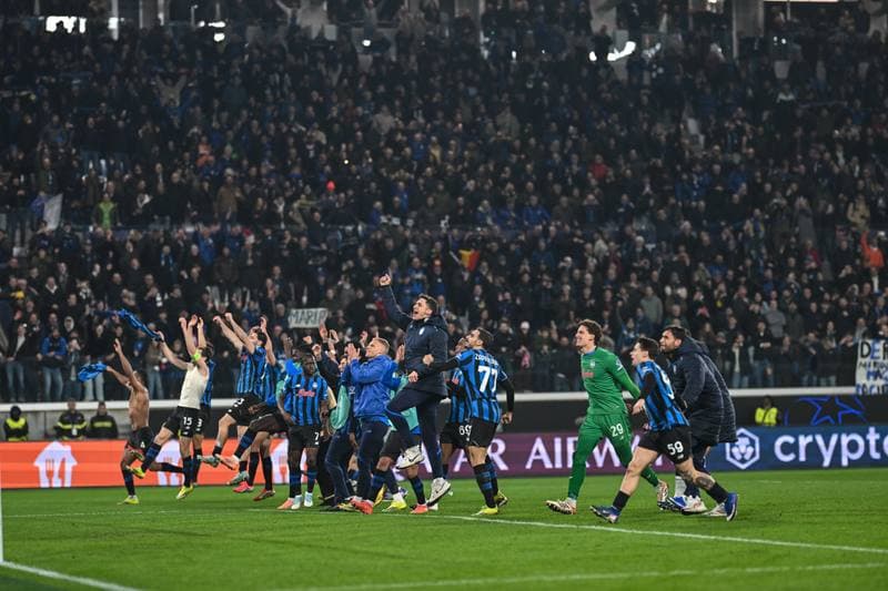 Football. UEFA Champions League. Atalanta BC - Borussia Dortmund. 25.02.2026