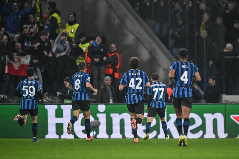 Football. UEFA Champions League. Atalanta BC - Borussia Dortmund. 25.02.2026