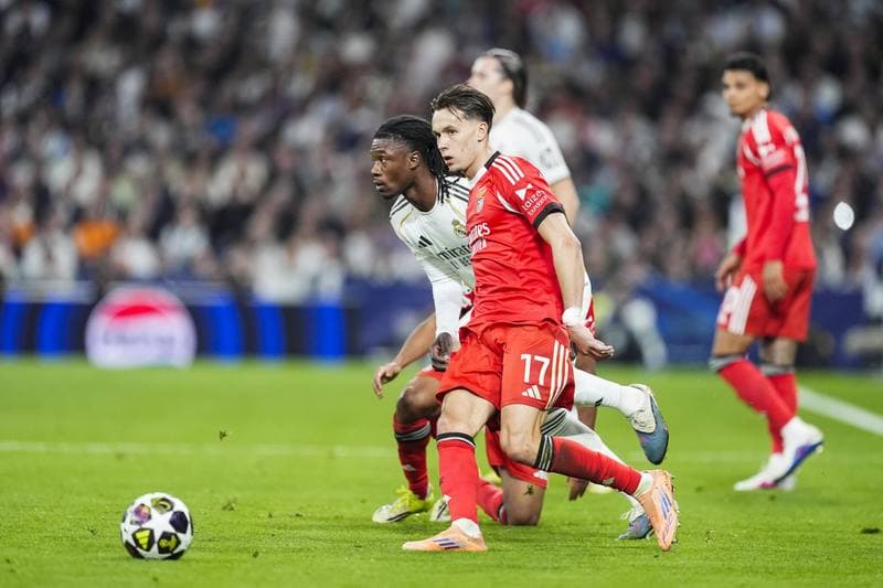 Football. UEFA Champions League. Real Madrid - SL Benfica. 25.02.2026