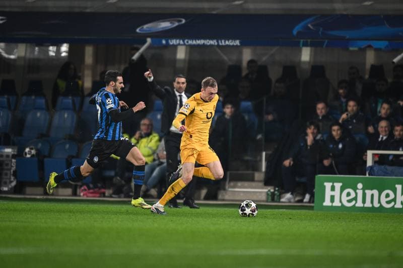 Football. UEFA Champions League. Atalanta BC - Borussia Dortmund. 25.02.2026