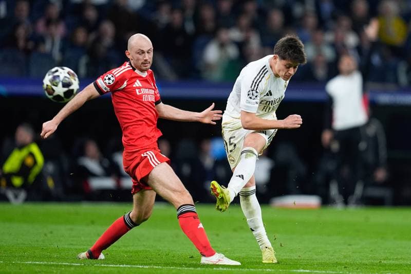 Football. UEFA Champions League. Real Madrid - SL Benfica. 25.02.2026