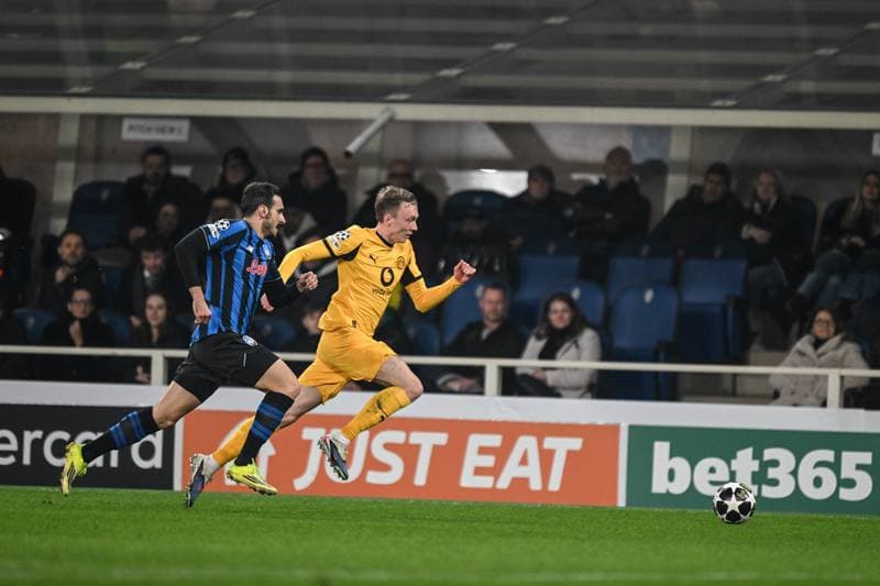 Football. UEFA Champions League. Atalanta BC - Borussia Dortmund. 25.02.2026