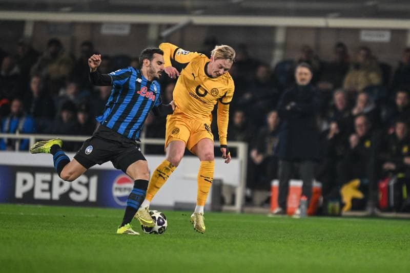 Football. UEFA Champions League. Atalanta BC - Borussia Dortmund. 25.02.2026