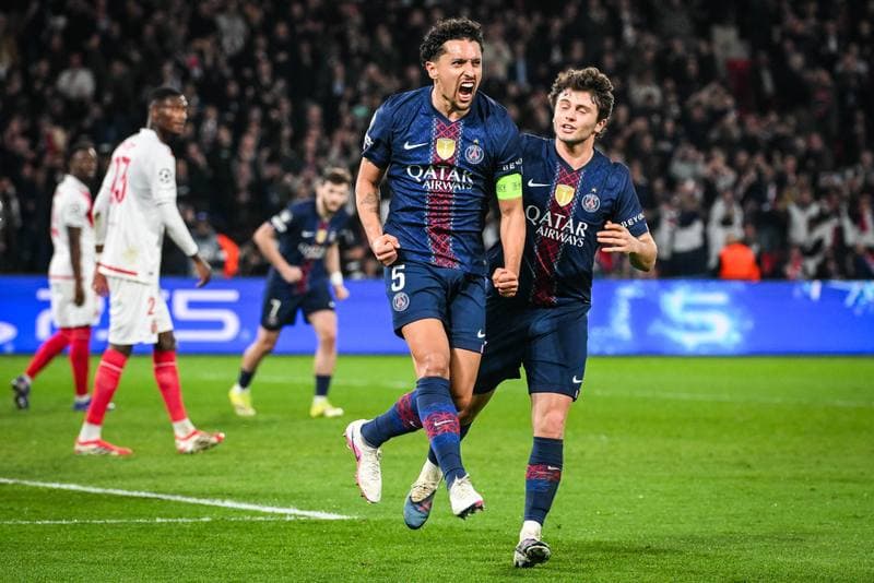 Football. UEFA Champions League. Paris Saint-Germain - AS Monaco. 25.02.2026