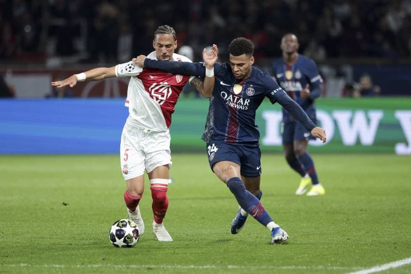 Football. UEFA Champions League. Paris Saint-Germain - AS Monaco. 25.02.2026