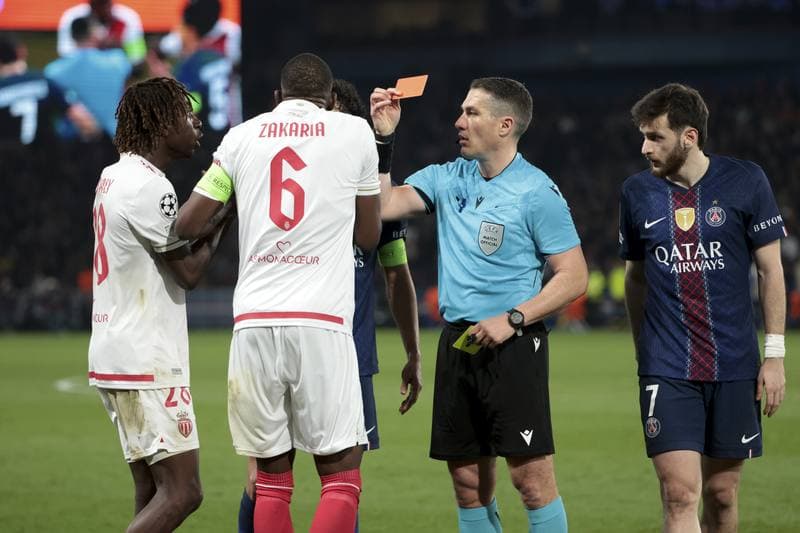 Football. UEFA Champions League. Paris Saint-Germain - AS Monaco. 25.02.2026