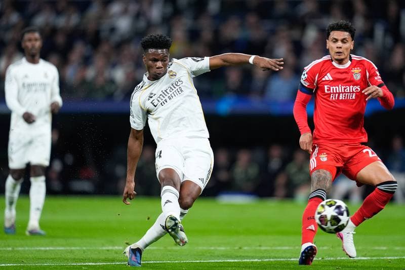 Football. UEFA Champions League. Real Madrid - SL Benfica. 25.02.2026