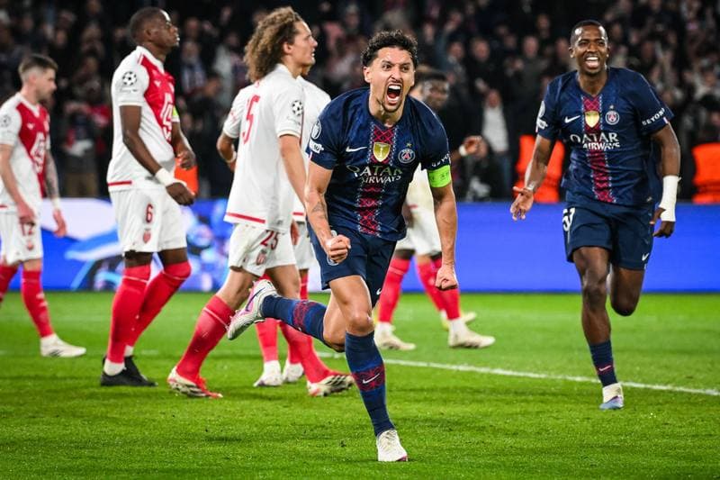 Football. UEFA Champions League. Paris Saint-Germain - AS Monaco. 25.02.2026