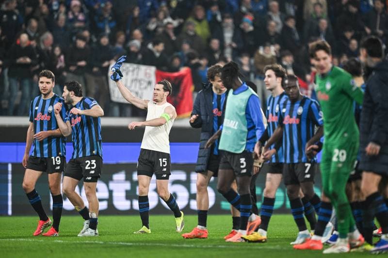 Football. UEFA Champions League. Atalanta BC - Borussia Dortmund. 25.02.2026