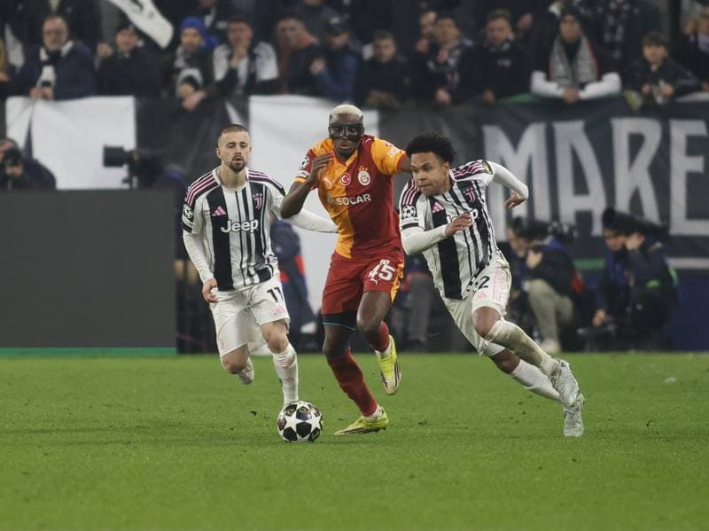 Football. UEFA Champions League. Juventus - Galatasaray. 25.02.2026