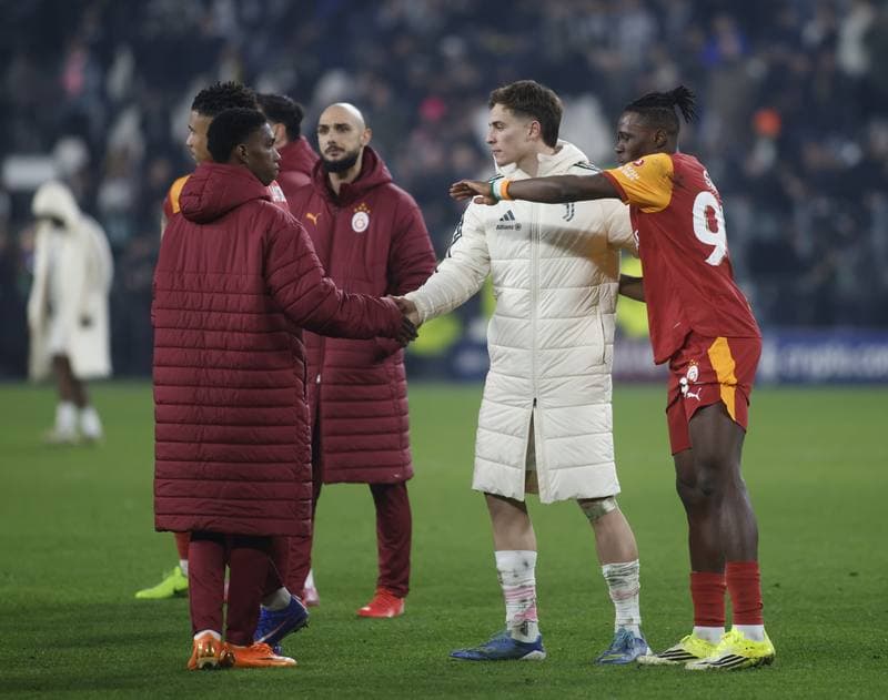 Football. UEFA Champions League. Juventus - Galatasaray. 25.02.2026