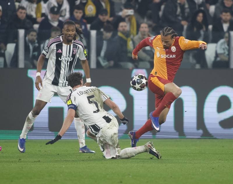 Football. UEFA Champions League. Juventus - Galatasaray. 25.02.2026