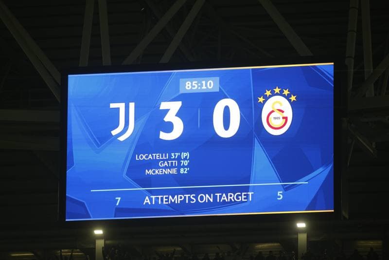 Football. UEFA Champions League. Juventus - Galatasaray. 25.02.2026