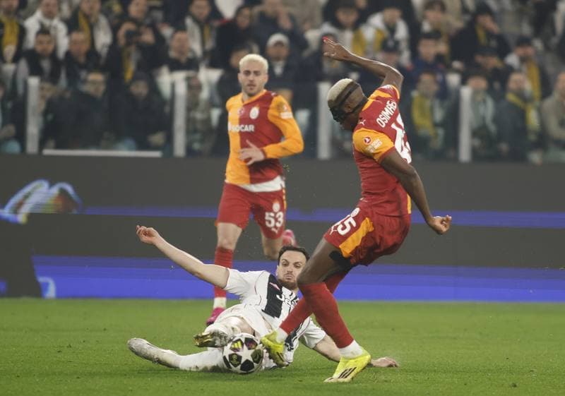 Football. UEFA Champions League. Juventus - Galatasaray. 25.02.2026