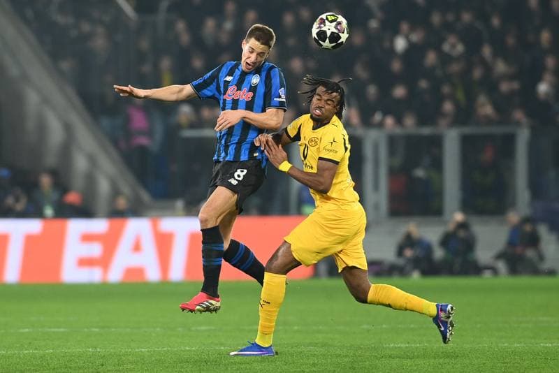 Football. UEFA Champions League. Atalanta BC - Borussia Dortmund. 25.02.2026