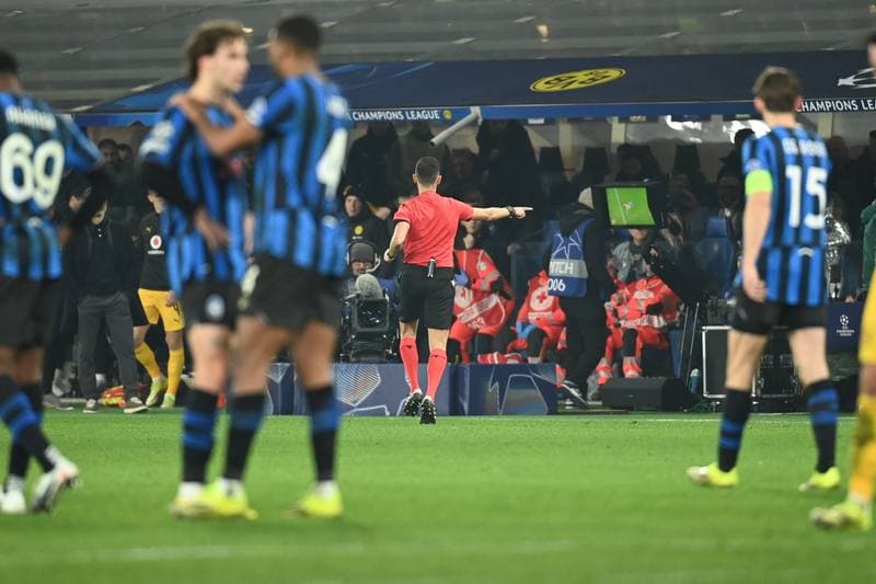 Football. UEFA Champions League. Atalanta BC - Borussia Dortmund. 25.02.2026
