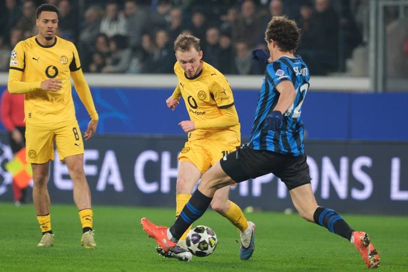 Football. UEFA Champions League. Atalanta BC - Borussia Dortmund. 25.02.2026