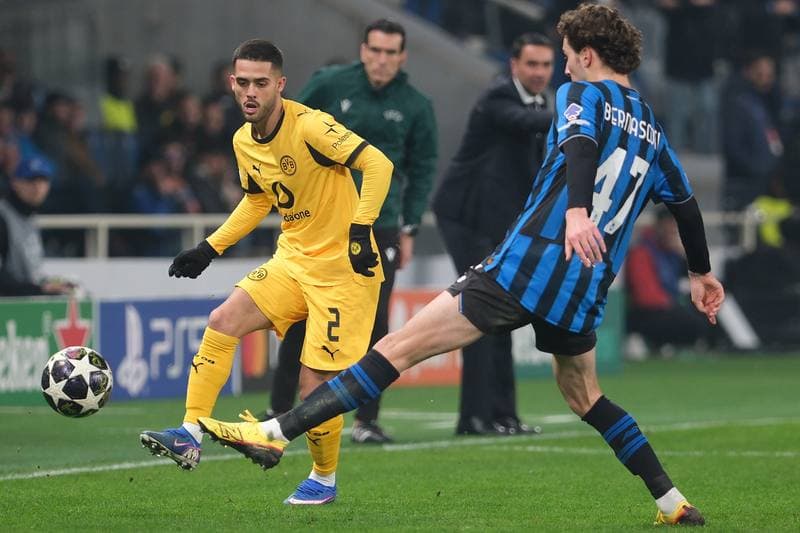 Football. UEFA Champions League. Atalanta BC - Borussia Dortmund. 25.02.2026
