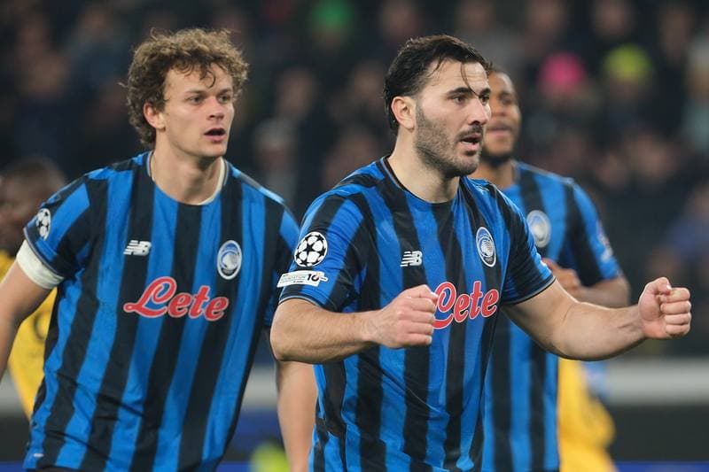 Football. UEFA Champions League. Atalanta BC - Borussia Dortmund. 25.02.2026