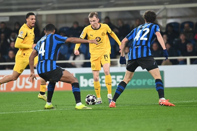 Football. UEFA Champions League. Atalanta BC - Borussia Dortmund. 25.02.2026
