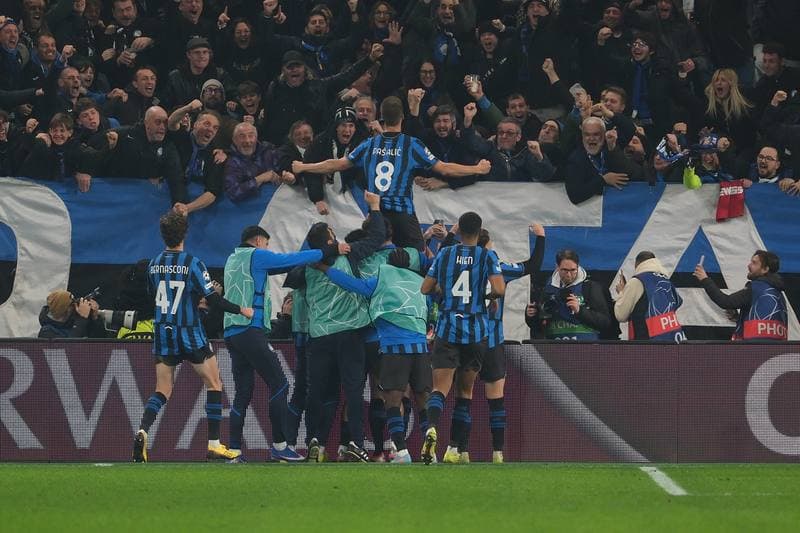 Football. UEFA Champions League. Atalanta BC - Borussia Dortmund. 25.02.2026