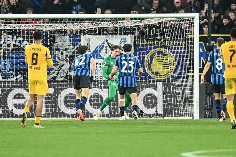 Football. UEFA Champions League. Atalanta BC - Borussia Dortmund. 25.02.2026