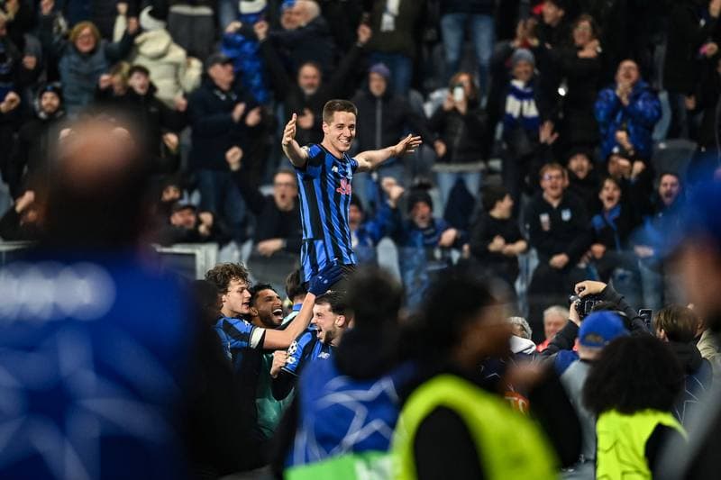 Football. UEFA Champions League. Atalanta BC - Borussia Dortmund. 25.02.2026