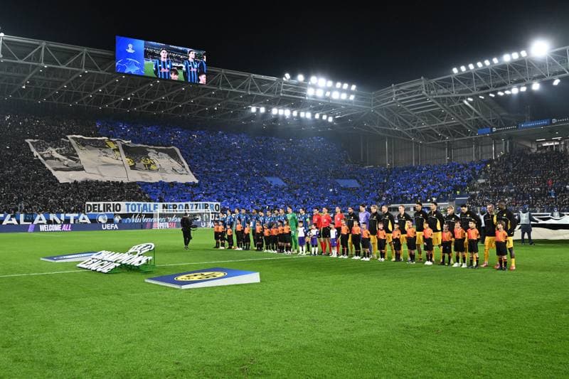 Football. UEFA Champions League. Atalanta BC - Borussia Dortmund. 25.02.2026