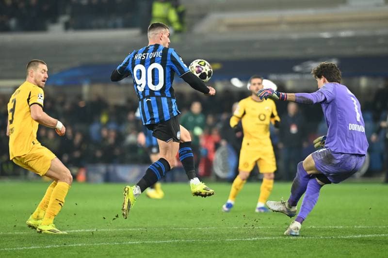 Football. UEFA Champions League. Atalanta BC - Borussia Dortmund. 25.02.2026