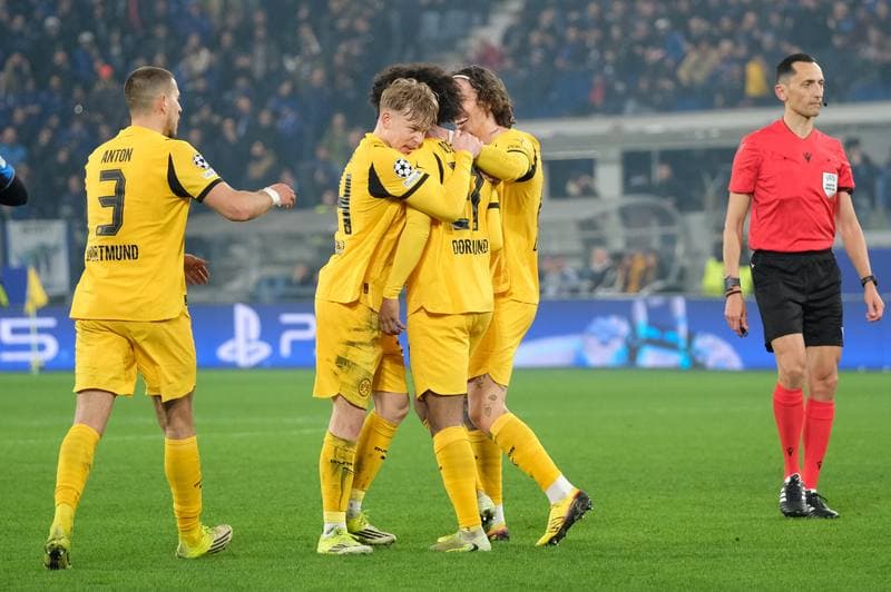 Football. UEFA Champions League. Atalanta BC - Borussia Dortmund. 25.02.2026