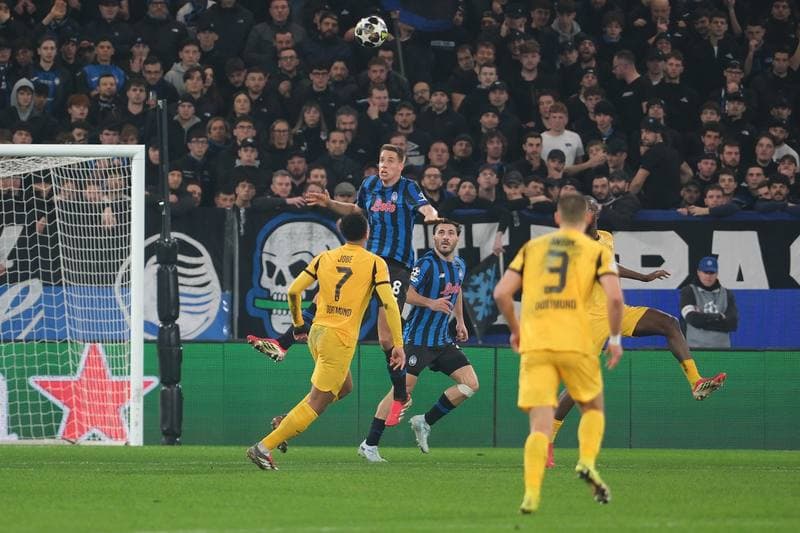Football. UEFA Champions League. Atalanta BC - Borussia Dortmund. 25.02.2026