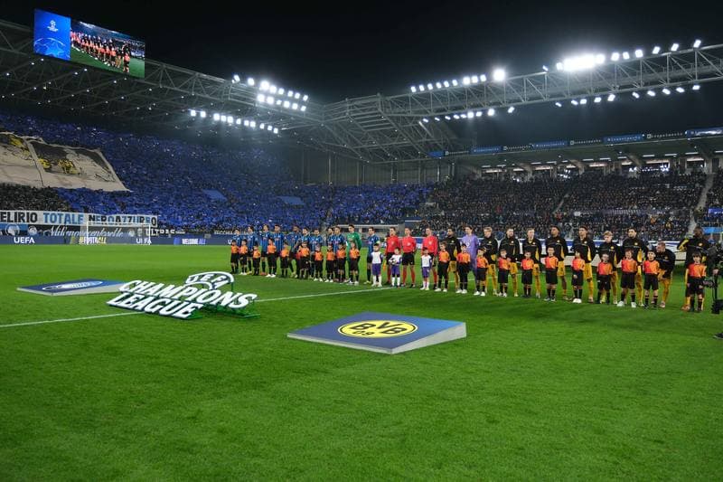 Football. UEFA Champions League. Atalanta BC - Borussia Dortmund. 25.02.2026