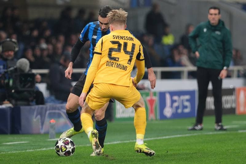 Football. UEFA Champions League. Atalanta BC - Borussia Dortmund. 25.02.2026