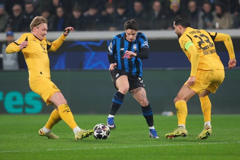 Football. UEFA Champions League. Atalanta BC - Borussia Dortmund. 25.02.2026