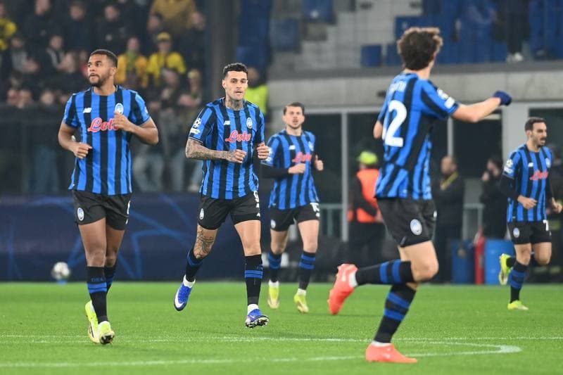 Football. UEFA Champions League. Atalanta BC - Borussia Dortmund. 25.02.2026