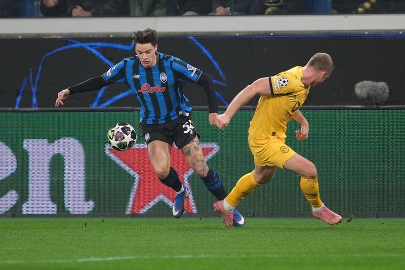Football. UEFA Champions League. Atalanta BC - Borussia Dortmund. 25.02.2026
