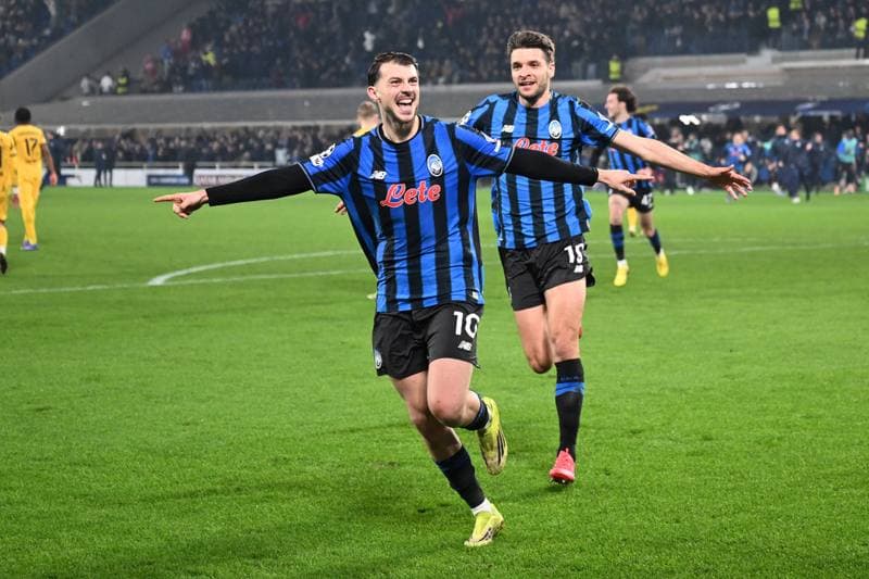Football. UEFA Champions League. Atalanta BC - Borussia Dortmund. 25.02.2026